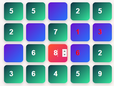 Peli Moderni sudoku  verkossa