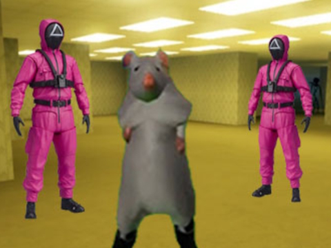 Peli Ratomilton Squid Game Backroomsissa  verkossa
