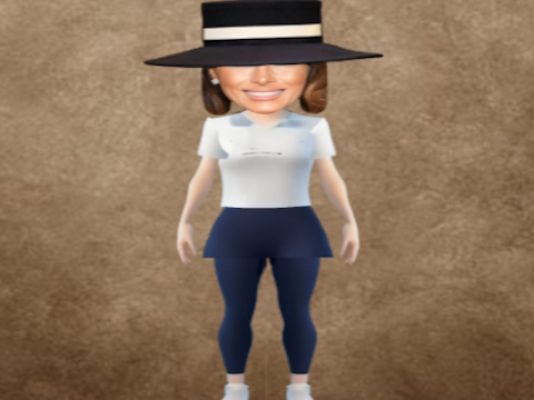 Peli Melania hattu vastainen peli  verkossa