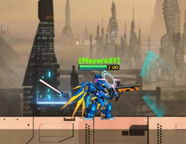 Peli Sotarobotit Battle Mech Arena  verkossa