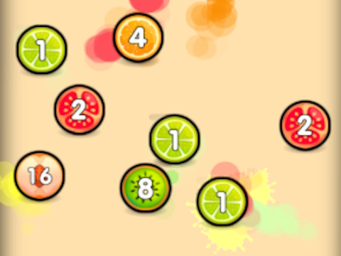 Peli Yhdistä pallot ampuja 2048 Connect Fruits  verkossa