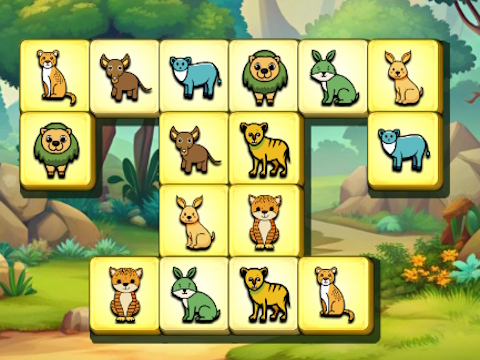 Peli Animal Kingdom Mahjong verkossa