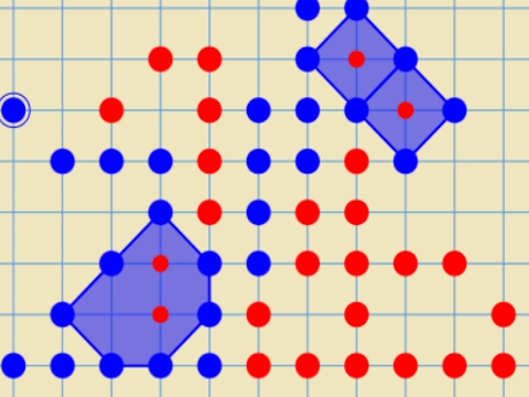 Peli DOTS - kaksintaistelu  verkossa