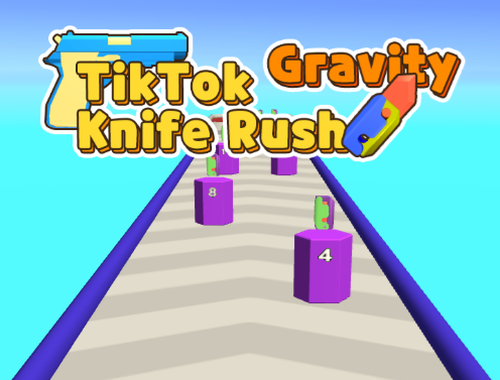 Peli Tiktok Gravity Knife Rush verkossa