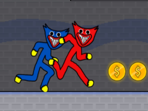 Peli Stickman Huggy Party Duo verkossa