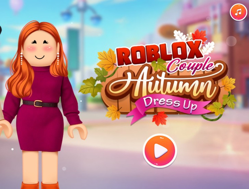 Peli Roblox pari syksy pukeutua  verkossa