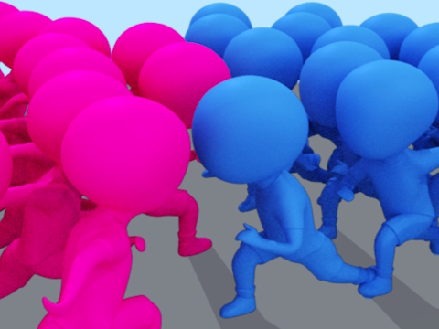 Peli Kreivi Master: Crowd Runner 3D  verkossa