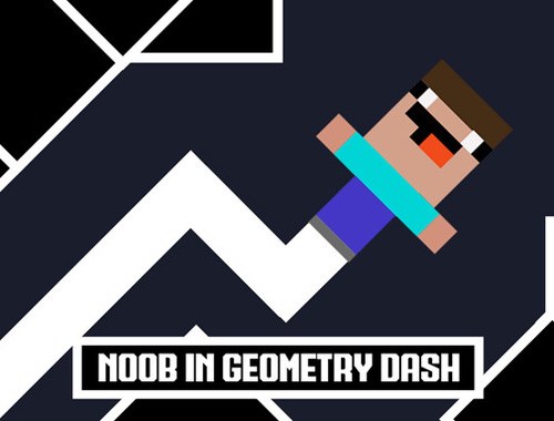 Peli Noob geometrian viivalla  verkossa