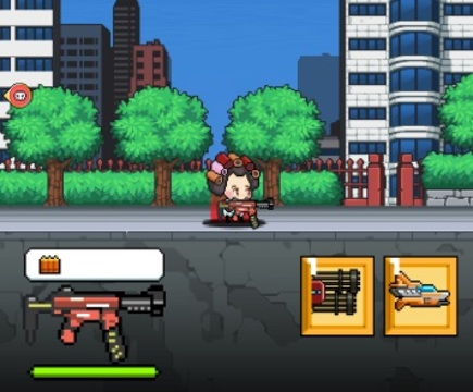 Peli Mecha Shoot Pixel RPG verkossa