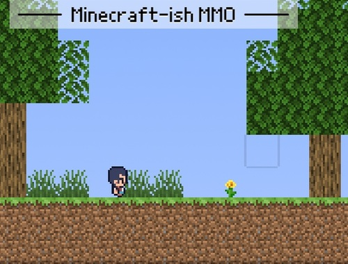 Peli Minecraft-ish MMO verkossa