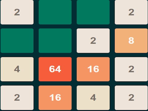 Peli Qolor 2048 verkossa