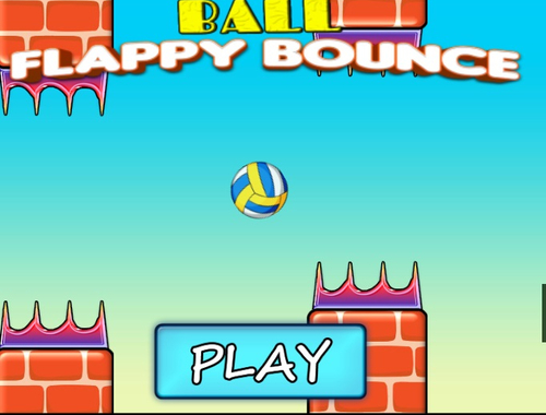 Peli Ball Flappy pomppia  verkossa