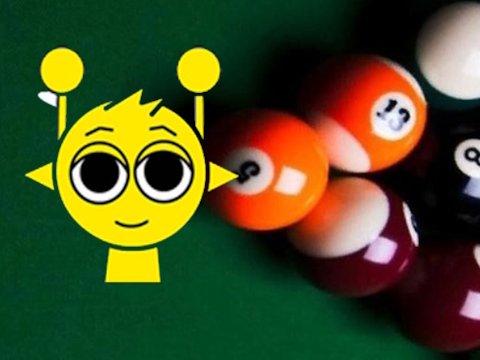 Peli Sprunki 2Players Billiard verkossa