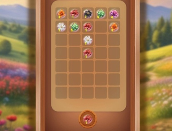 Peli Dice Puzzles Flowers! verkossa