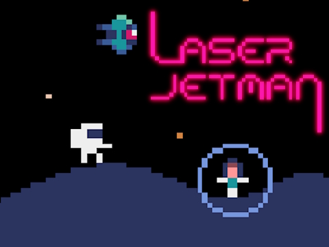 Peli Laser Jetman verkossa