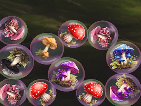 Peli Mergemushrooms: 2048! verkossa