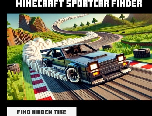 Peli Minecraft Sportcar Finder verkossa