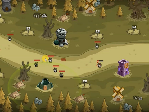 Peli 2D Fantasy Tower Defense  verkossa