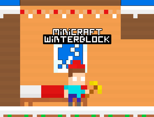 Peli Minikraft Winterblock  verkossa