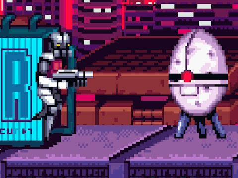 Peli Loputon cyberpunk -juoksija  verkossa