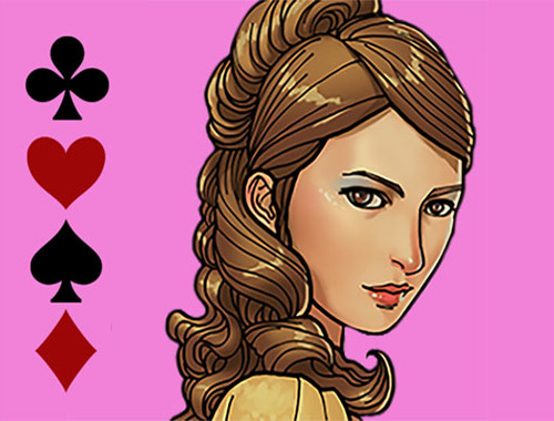 Peli Solitaire l'Amour  verkossa