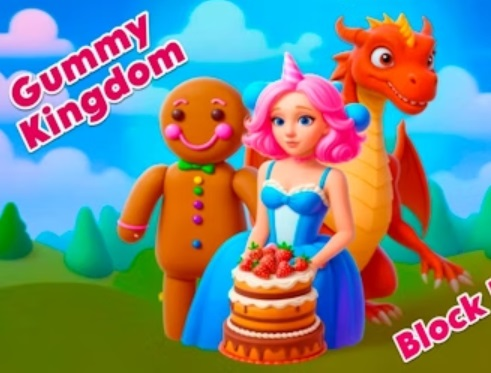 Peli Gummy Kingdom Block Puzzle  verkossa