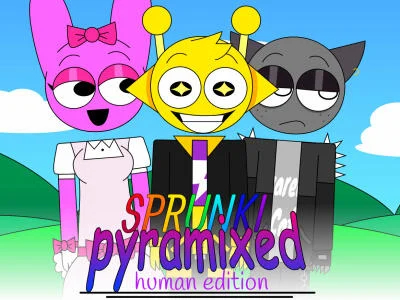 Peli Sprunki Pyramixed: Human Edition  verkossa