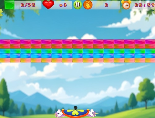 Peli Block Blaster Unicorn  verkossa