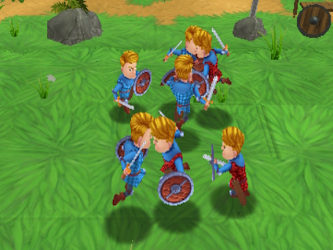 Peli Kingdom Battle Fortvight 3D  verkossa