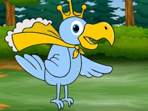 Peli Kuningas tapaa kuningatarlintu  verkossa