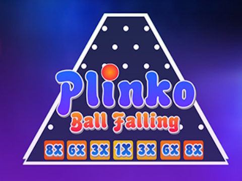 Peli PLINKO: pallo putoaminen  verkossa