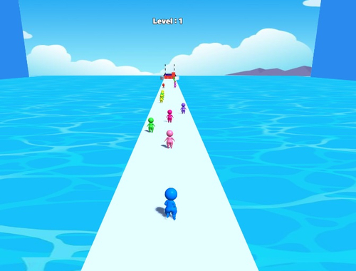 Peli Stickman College Run  verkossa