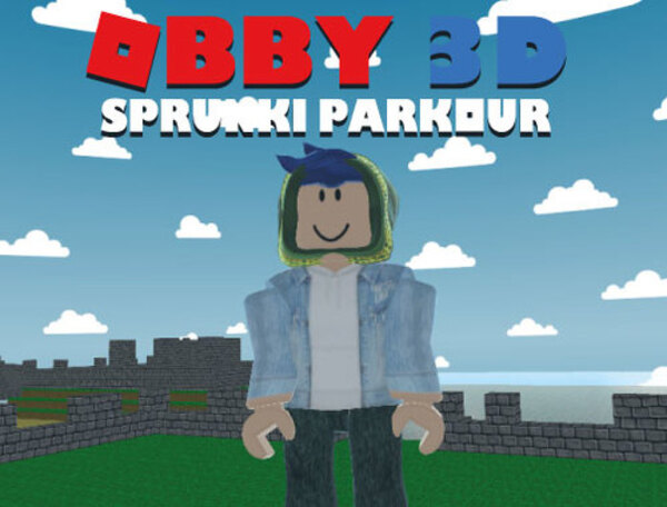 Peli Obby 3d sprunki parkour  verkossa