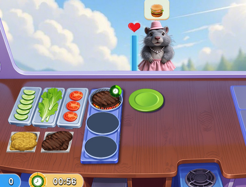 Peli Marmot Diner Dash  verkossa