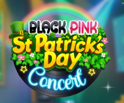 Peli Musta vaaleanpunainen St. Patricks Day -konsertti  verkossa