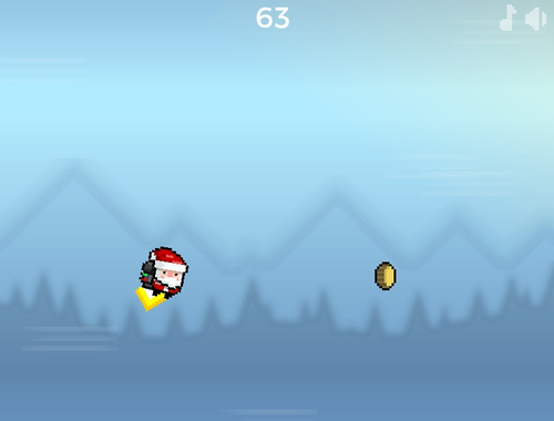 Peli Santa Dash 2  verkossa