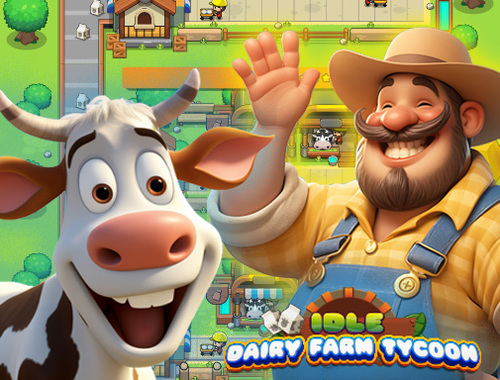 Peli Idle Dairy Farm Tycoon  verkossa