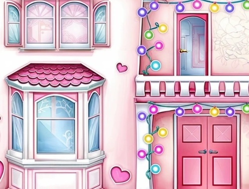 Peli Doll House -suunnittelu  verkossa