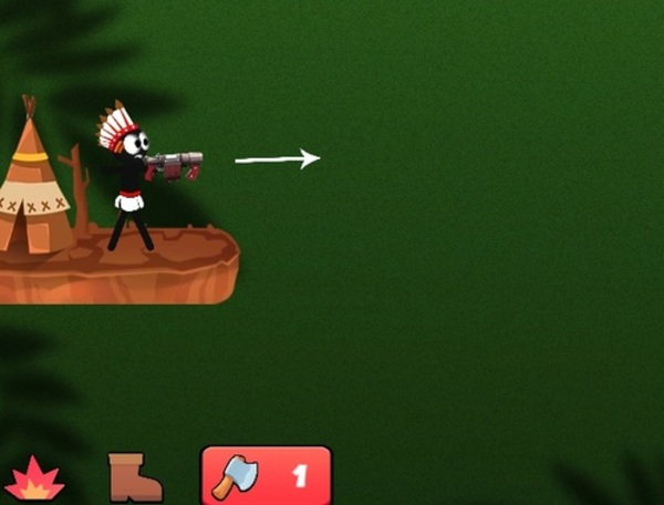 Peli Stickman Arrow Battle  verkossa