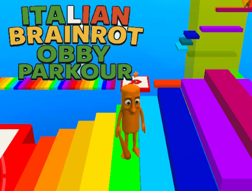 Peli Italialainen brainrot obby parkour  verkossa