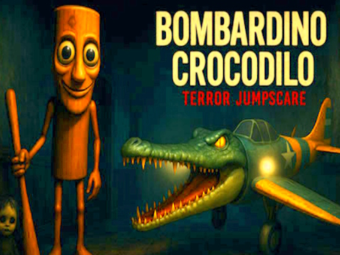 Peli Bombardino Crocodilo Terror JumpScare  verkossa