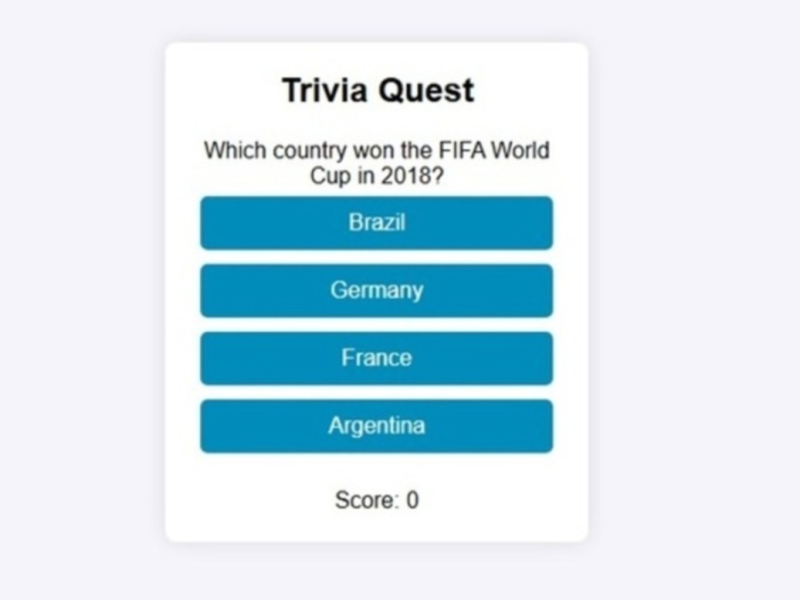 Peli Trivia -etsintä  verkossa