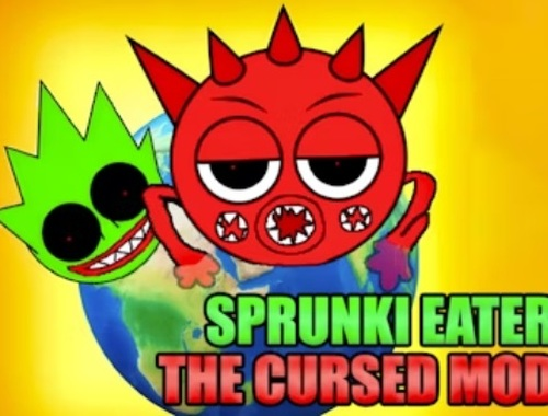 Peli Sprunki Eater Kirottu mod  verkossa