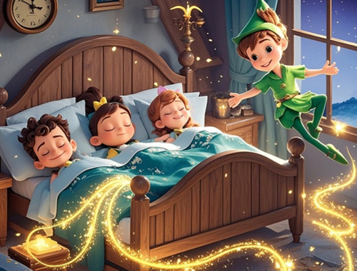 Peli Etsi erot: Peter Pan  verkossa