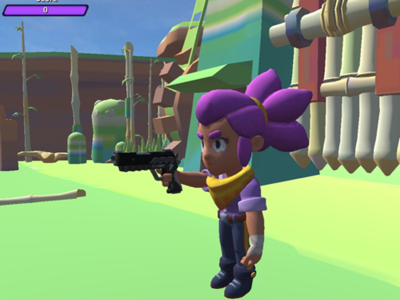 Peli Brawlers 3D Shooter-tähdet verkossa