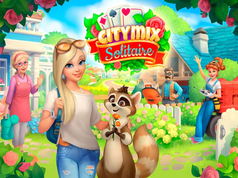 Peli City Mix Solitaire verkossa