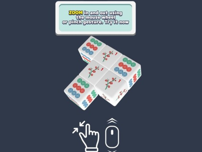 Peli Mahjong 3D-ottelu verkossa
