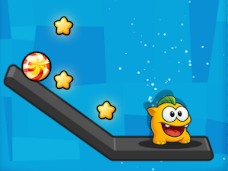 Peli Playster syö karkkia verkossa