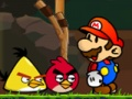 Peli Mario vs Angry Birds  verkossa