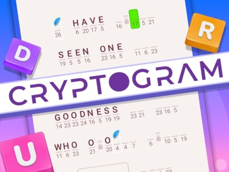 Peli Cryptogrammi: sana aivojen palapeli verkossa